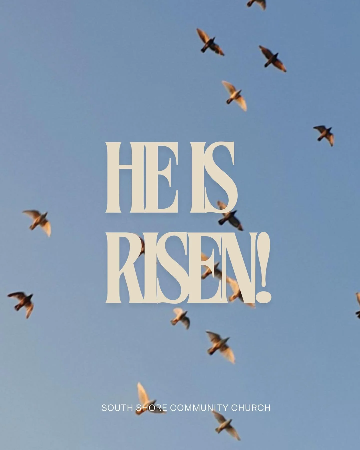 He is risen! He is risen, indeed! 🕊️