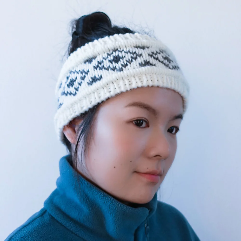 Matterhorn Headband Knitting Pattern (EN) — Studio VivAlbicocca display picture 1