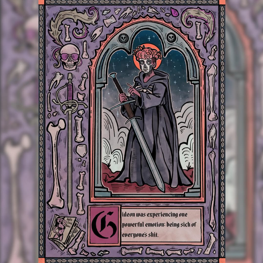 Gideon the Ninth A3 Print