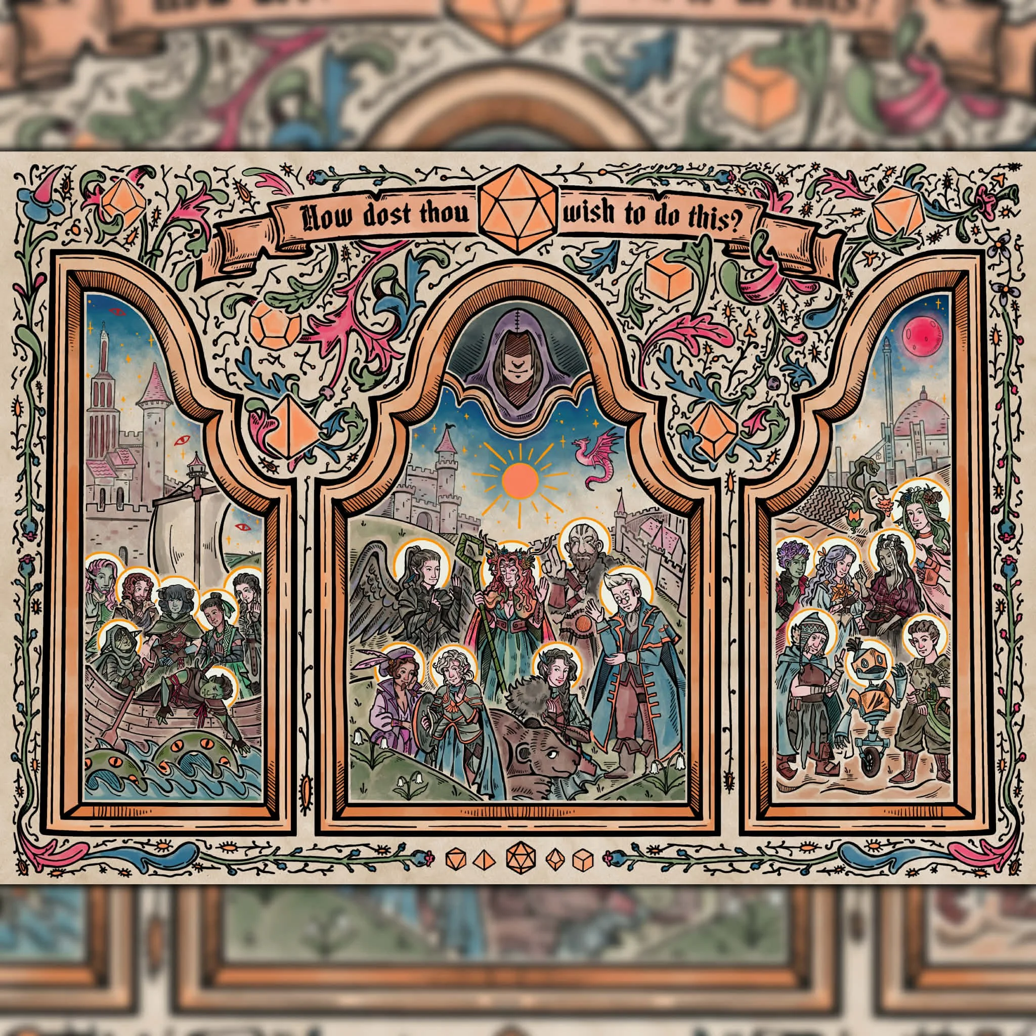 Critical Role A3 Print