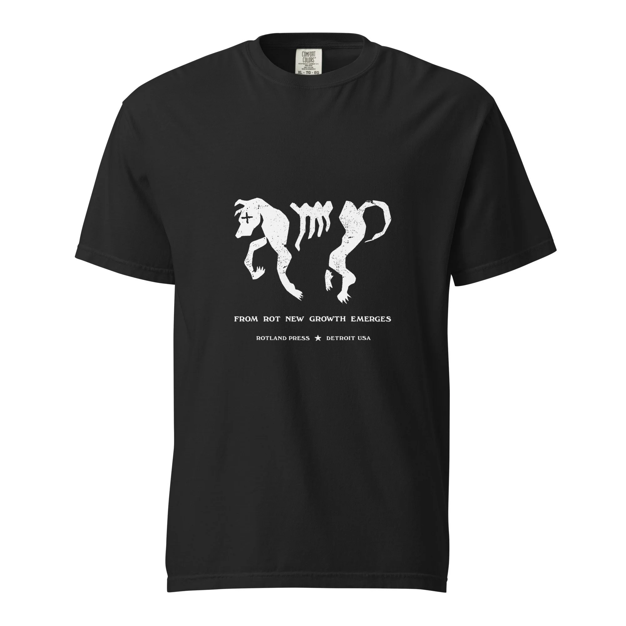 Rotland Unisex garment-dyed heavyweight t-shirt