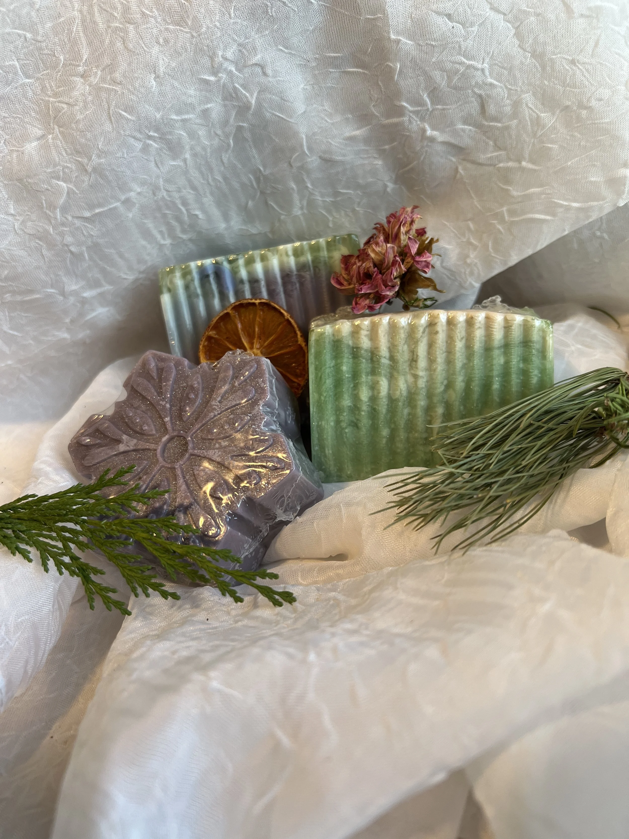 The Holiday Soap Trio