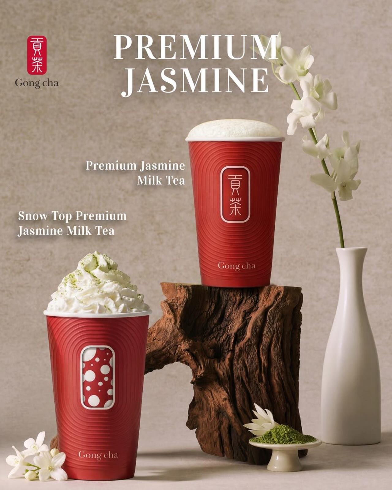 New Premium Jasmine Milk Tea 