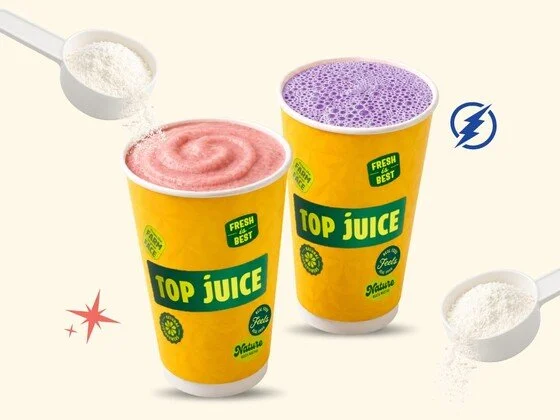 Top Juice's  NEW Creatine & Collagen add-on