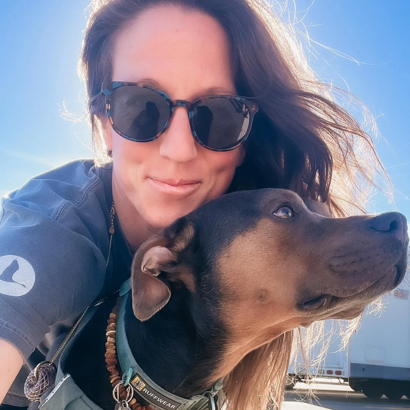 Our San Diego Adventures 🐾
.
Coffee sips ☕️ Ocean dips 🌊 
.
Salty kisses 💋 Sunset wishes 🌅✨