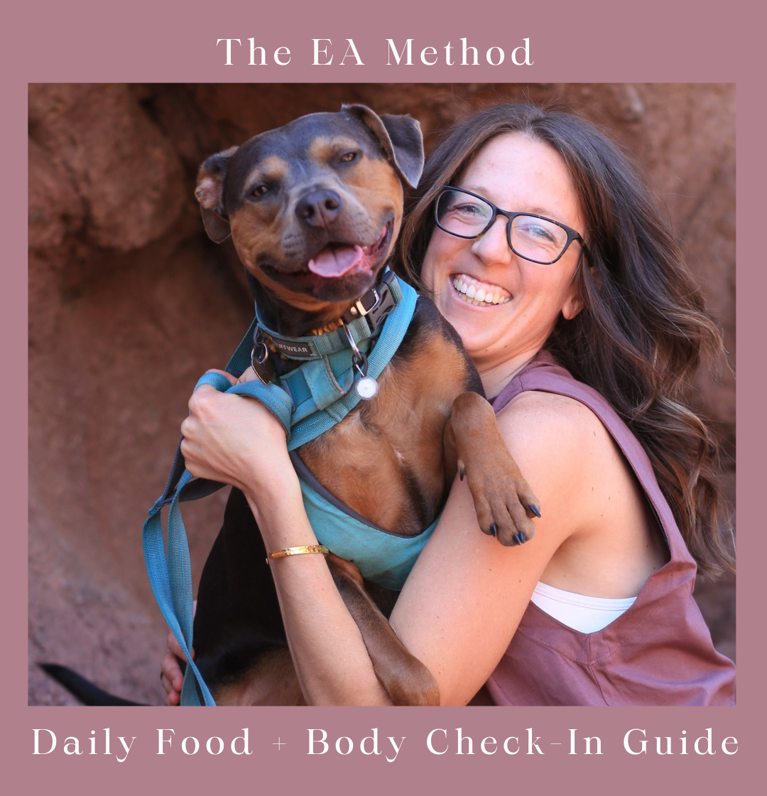 The EA Method | Daily Food + Body Check-In Guide | Daily Integration