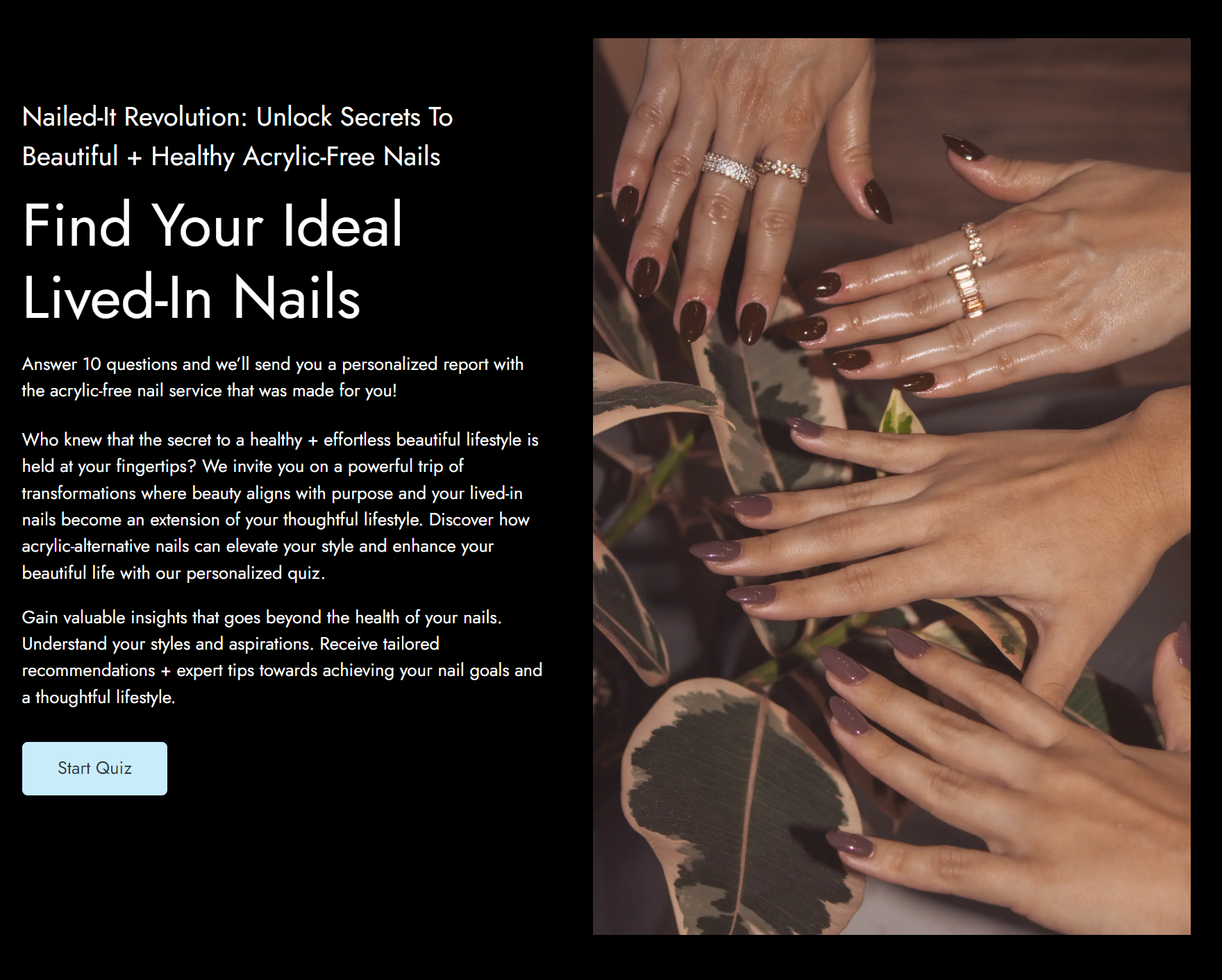 NailedIt Revolution Ideal LivedIn Nail Quiz — tn Nail Lounge & Spa