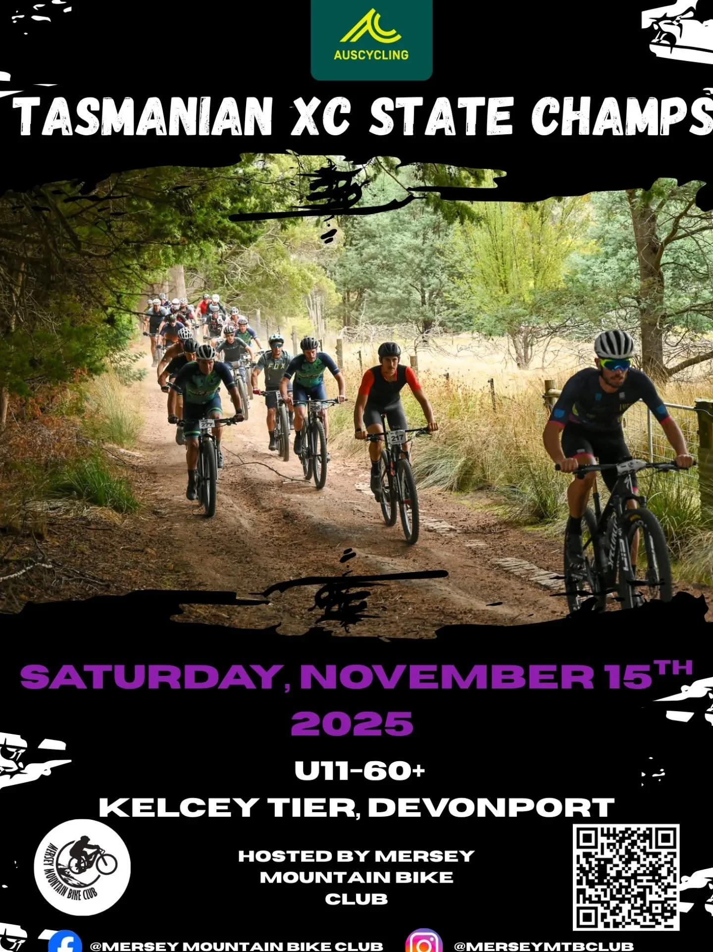 Our mates at the Mersey Mountain Bike Club are hosting this years Tasmanian XCO State Titles at the Kelcey Tier Trails in Devonport on Saturday 15th November. 

Get out there and support Tassie clubs. Entries are now open via entryboss, and close Fri