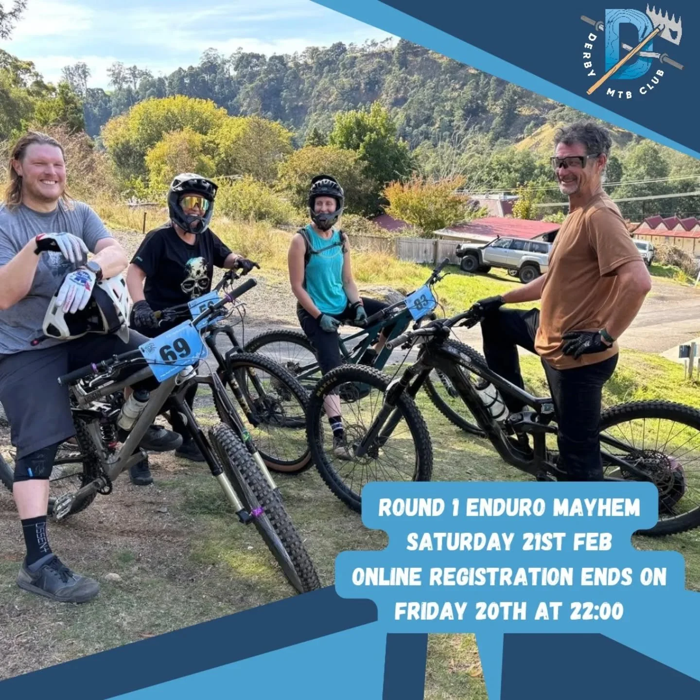 With the countdown to round 1 of our Enduro Mayhem series almost over, it's time to get those last minute online registrations in! ⌛

Online registration can be found through the link in our bio. Online registration ends at 22:00 on Friday 20th.

We'