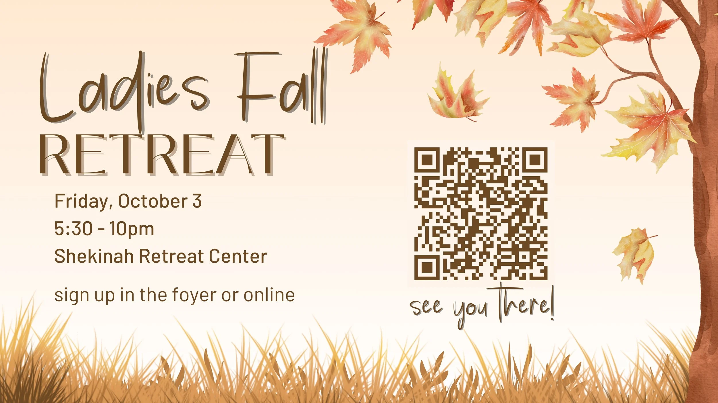 Ladies Fall Retreat