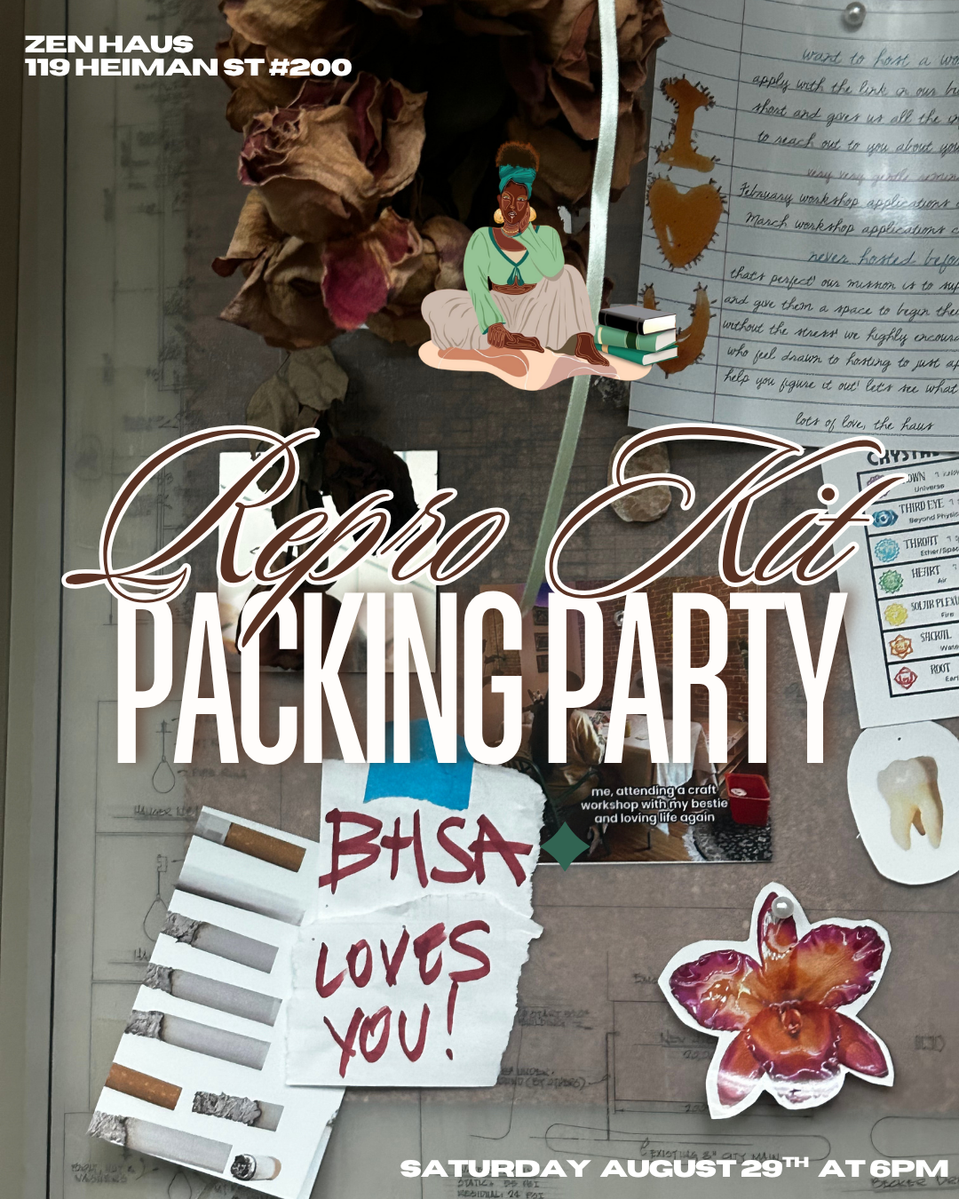 August Repro Kit Packing Party