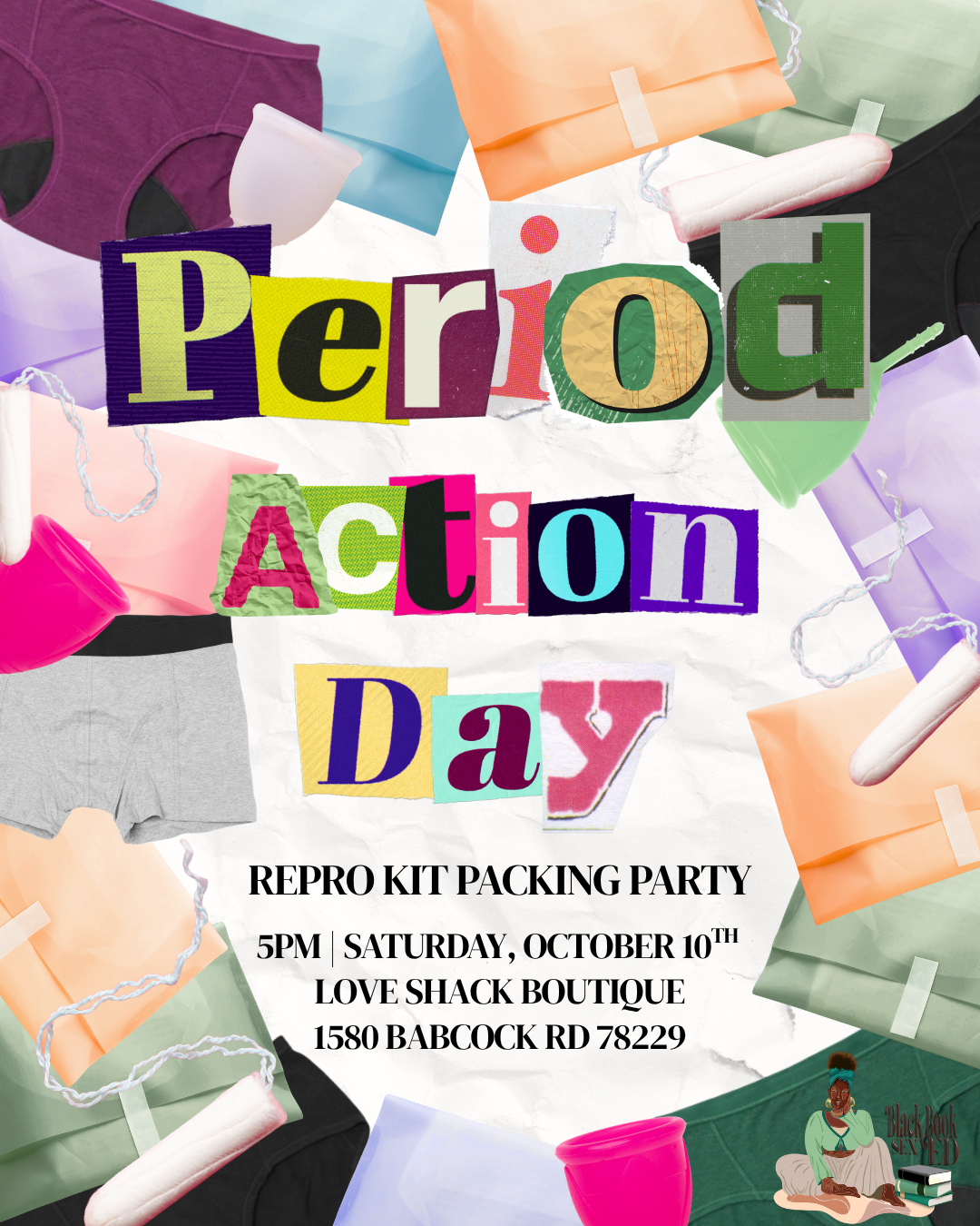 Period Action Day Packing Party