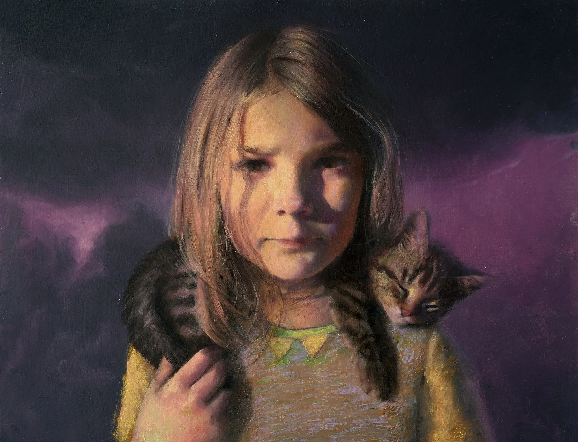 Jen Starling, Courage of the Littles, 12"x 16", oil on panel, $3,000