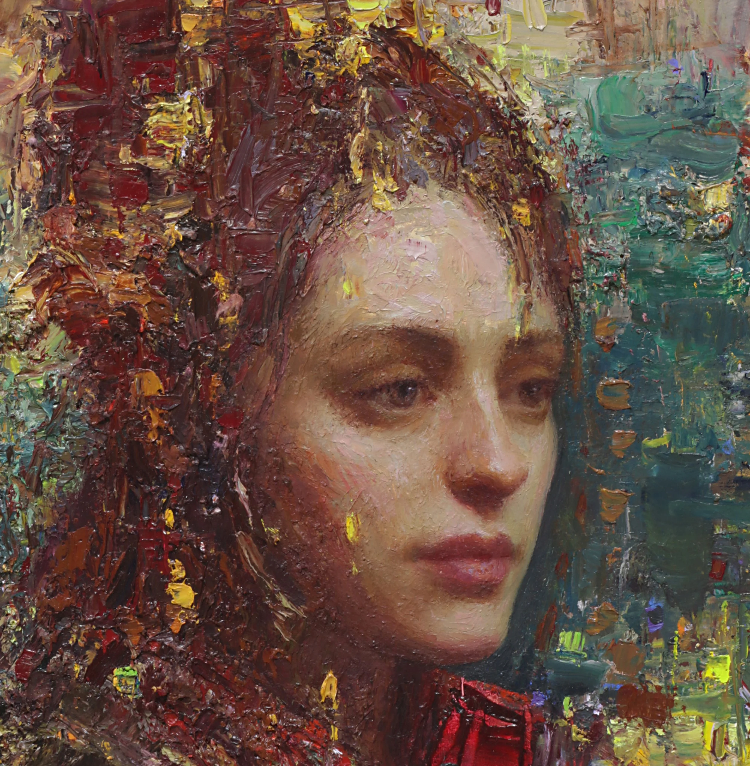 Leaving the Past Behindcuoil 30 x 24 Rose Devany.jpg