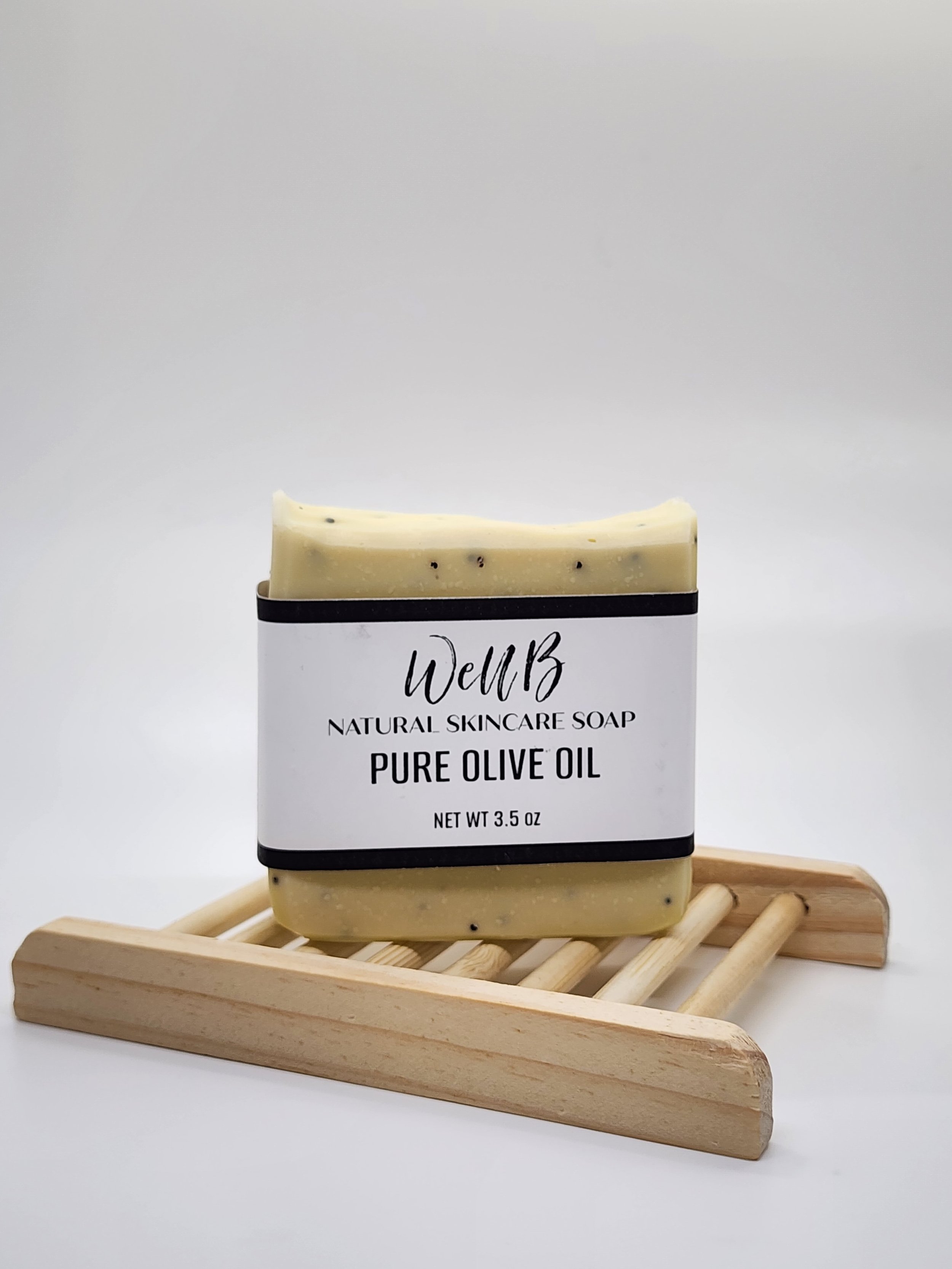 PURE OLIVE OIL SOAP WITH POPPY SEEDS