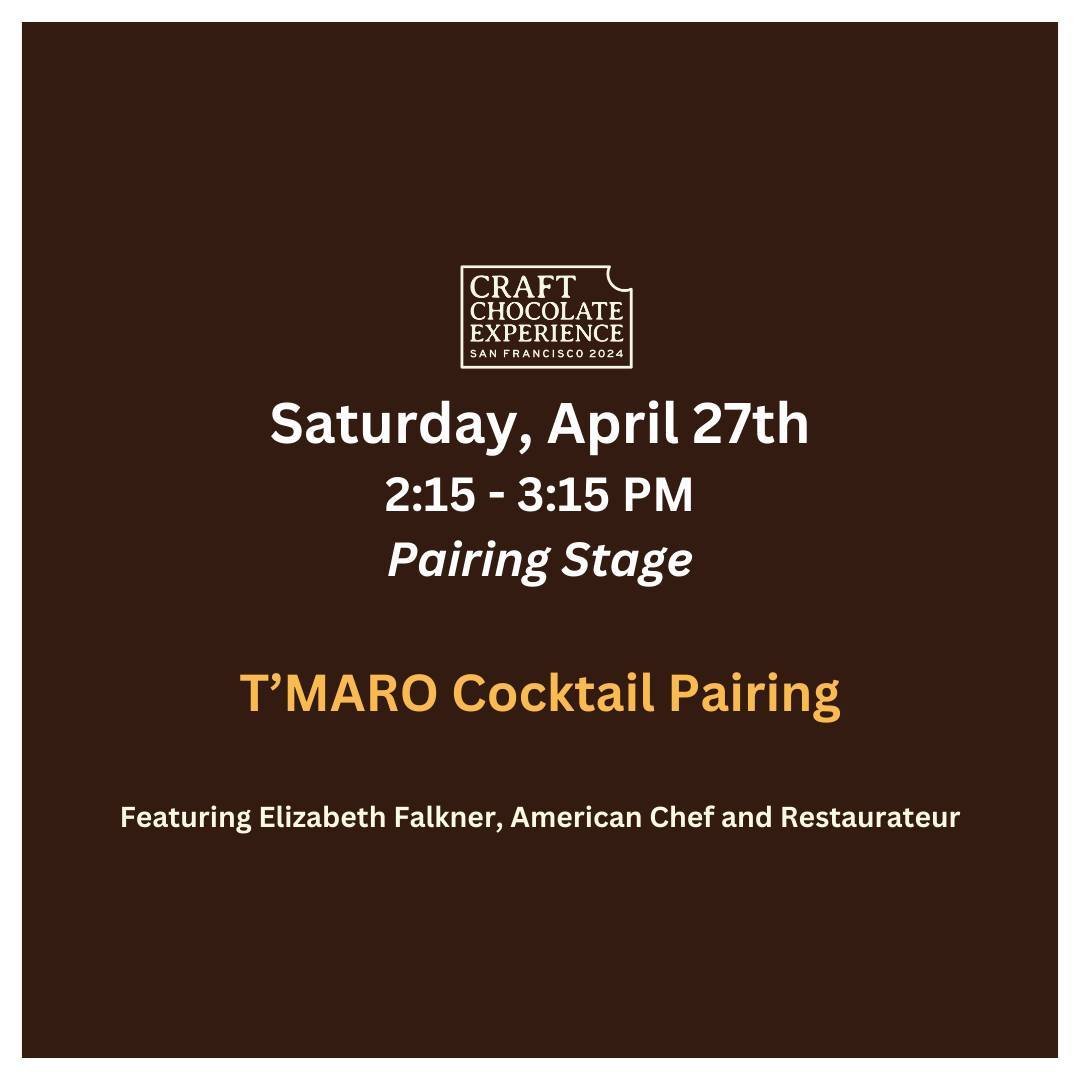 Saturday's Event Agenda: Part 2! Save this post so you remember what to attend!

Venue: @npuvenues
Sponsor: @dandelionchocolate @gdalesandre
Producer: @montgomeryentertainmentllc

#CraftChocolateExperience #CraftChocolate #ChocolateLovers #BeantoBar 