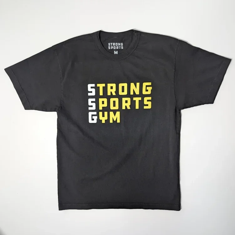 Stacked Strong Sports Gym Tee