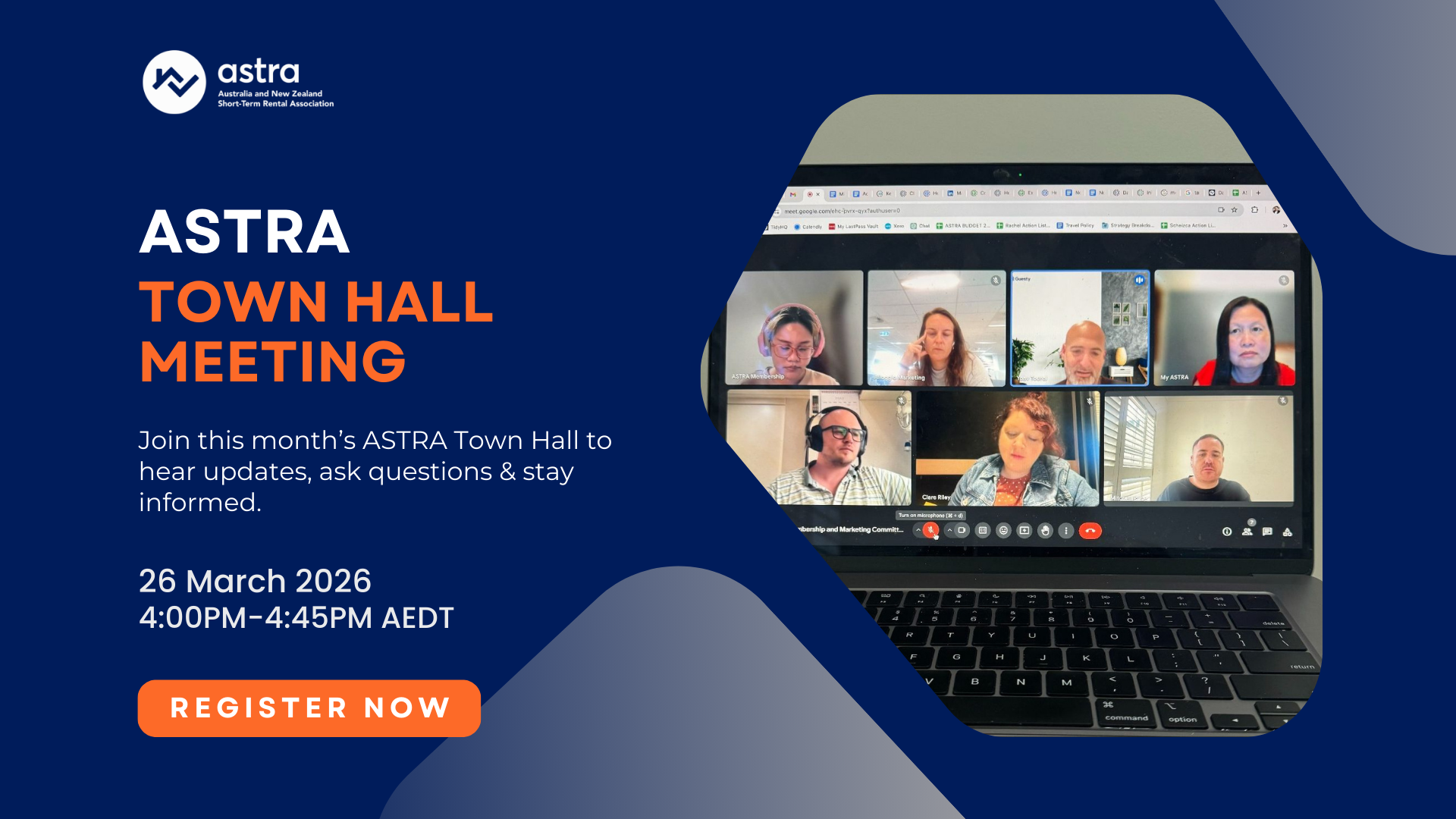 ASTRA Monthly Town Hall Meeting