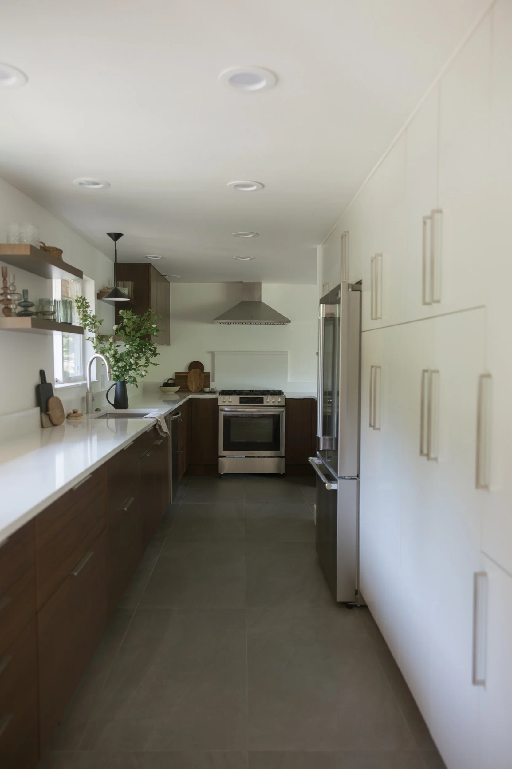 Galley Kitchen & Bath Remodel