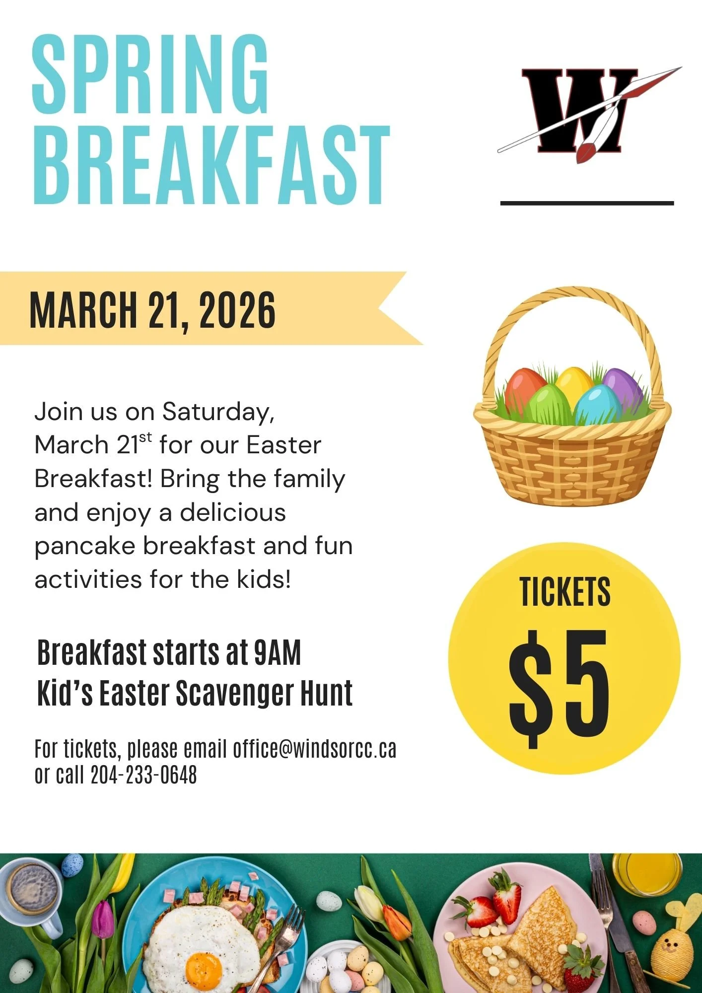 Spring Easter Breakfast