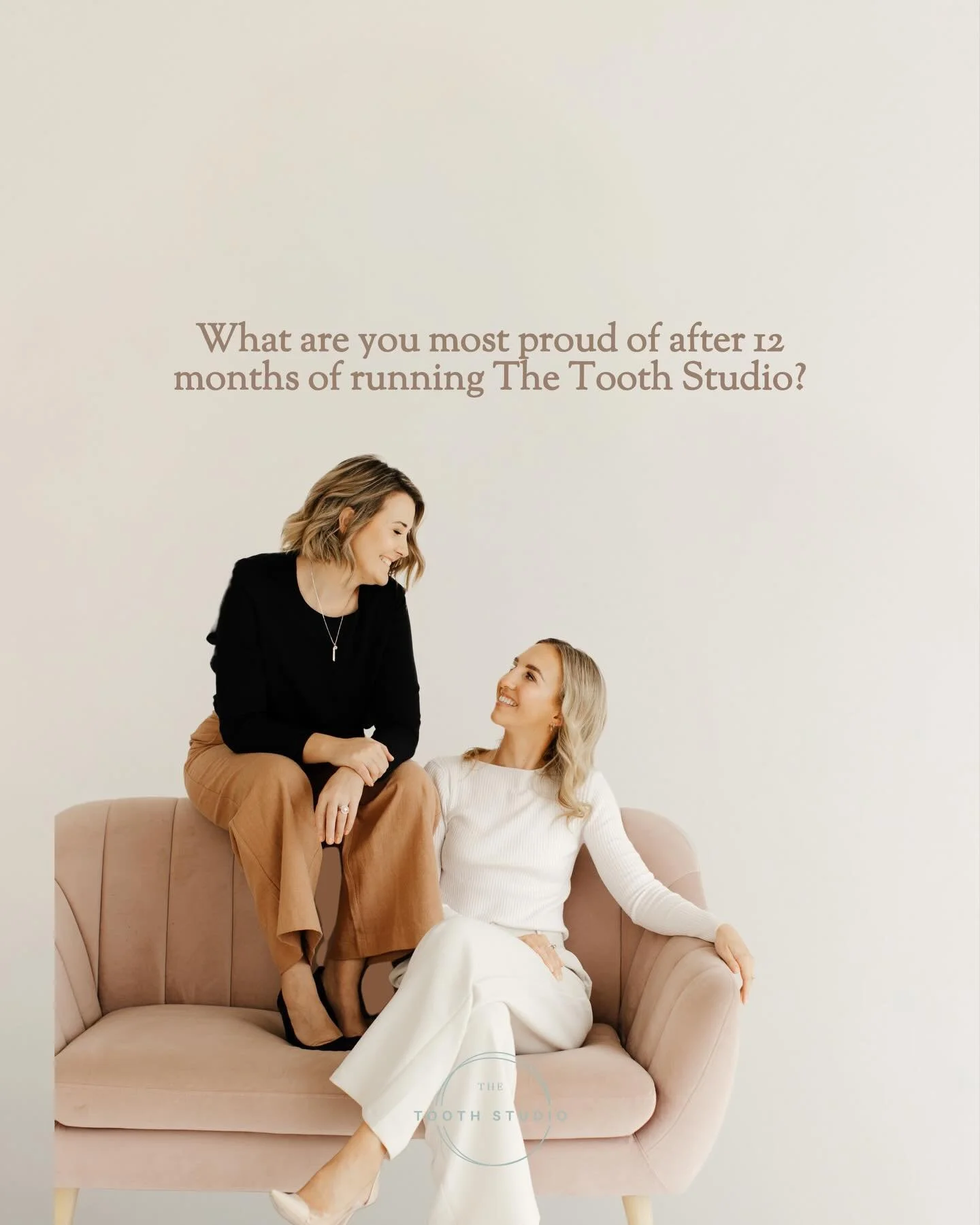 We asked Tempe and Vic to what their proudest moments were of the last 12 months, and without seeing each others words, heres what they were. 

🙏