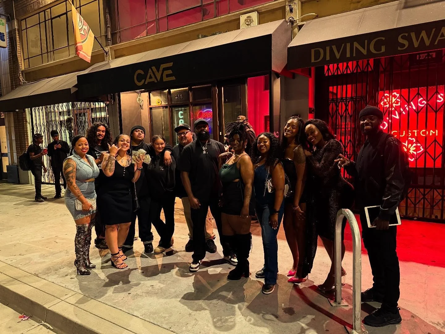 Last night was a movie 🎥 We appreciate everyone for their support 🫶🏾 #love #film #oakland #bayarea #actors #actress #club #new