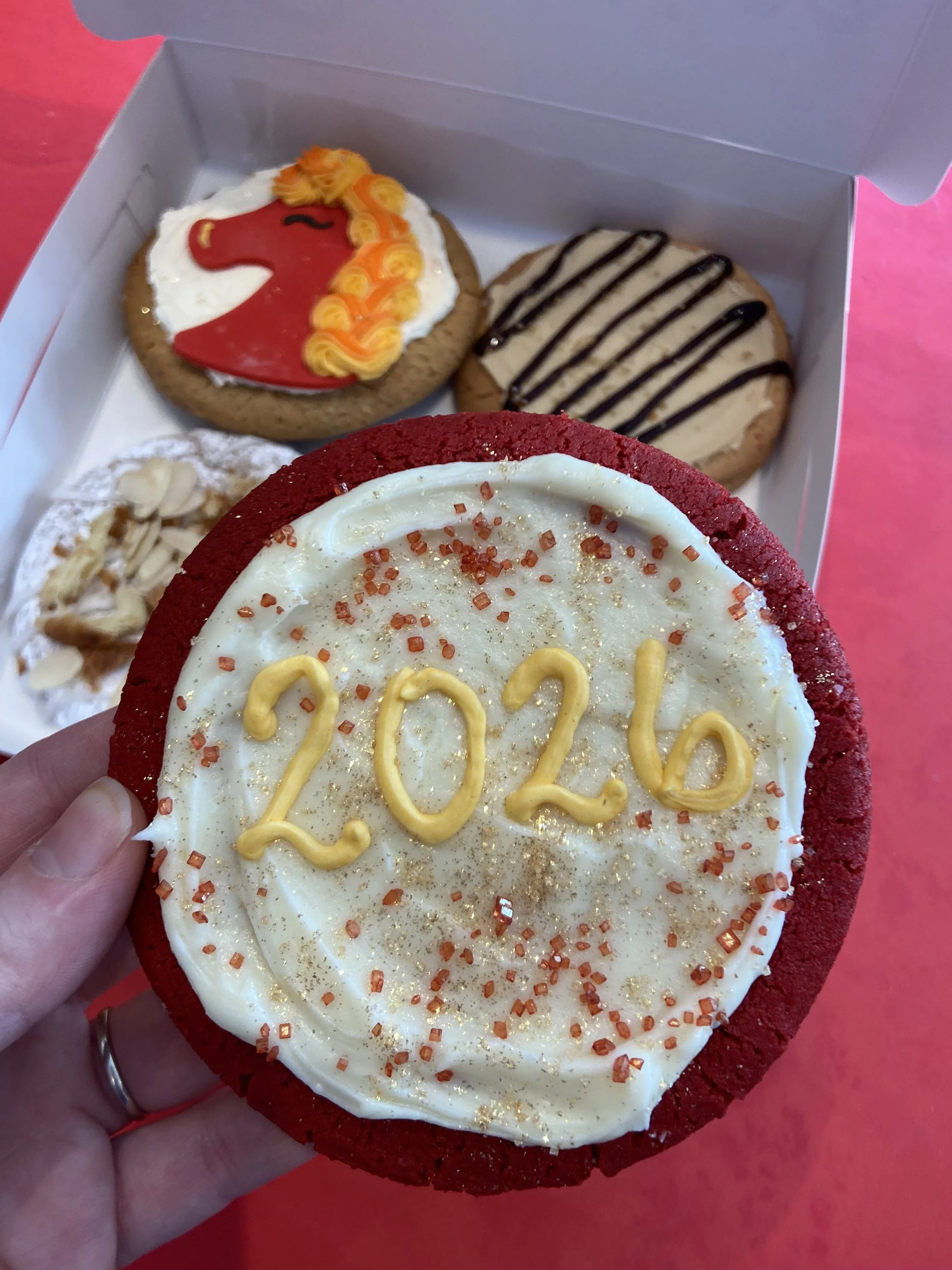 Lunar New Year Four Pack of Cookies