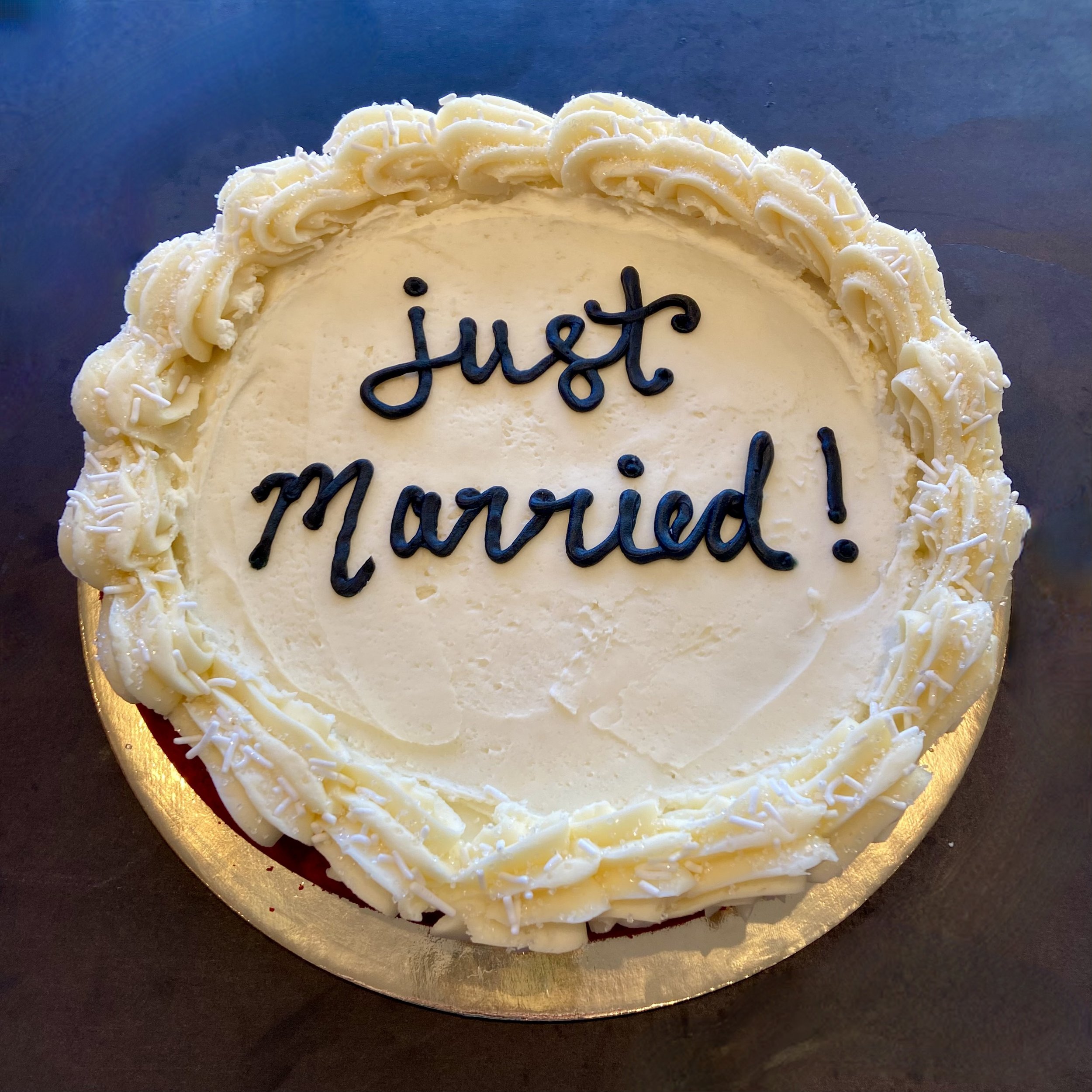 Classic White Cookie Cake