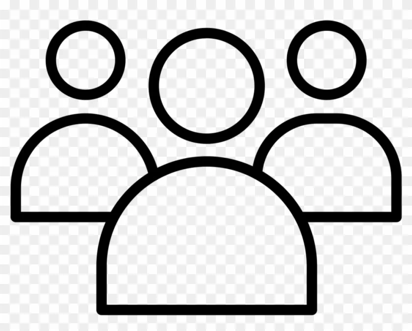 Icon of four simple human figures representing a group or community.