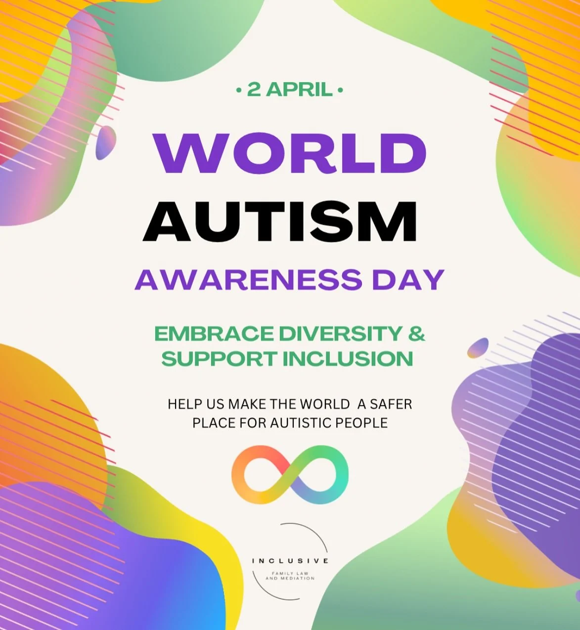 🌈World Autism Awareness Day 🌈

Today is World Autism Awareness Day. 

People are aware autism exists. But awareness has a limited impact. It doesn&rsquo;t change lives. 

When you accept people for who they are, understand their needs, and provide 
