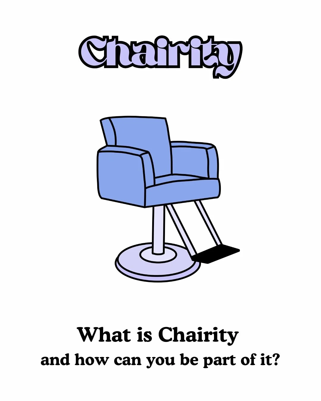 What is Chairity and how can you be part of it?

Every client in my chair contributes to a fund that helps make free or pay-what-you-can Comfort Sessions possible for trans and gender-diverse people.

It takes courage to explore who you are - whether