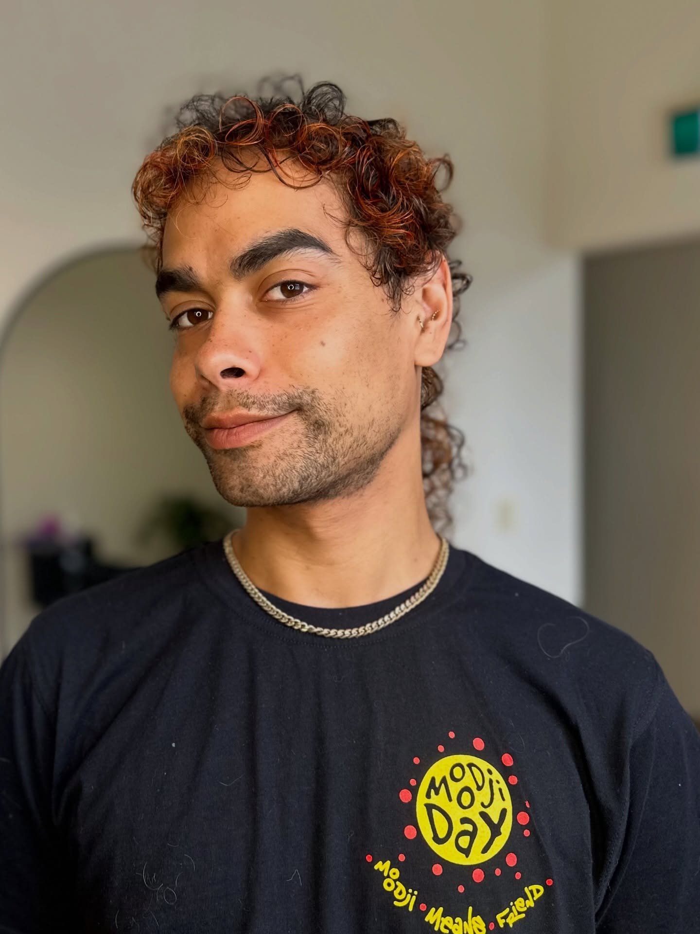 Tequila Sunrise! 

Cute little colour refresh on the darling @stone_motherlesscold (always love a little rat tail moment!) 

Want to add a touch of colour to your life? Book in with me for a colour consult!