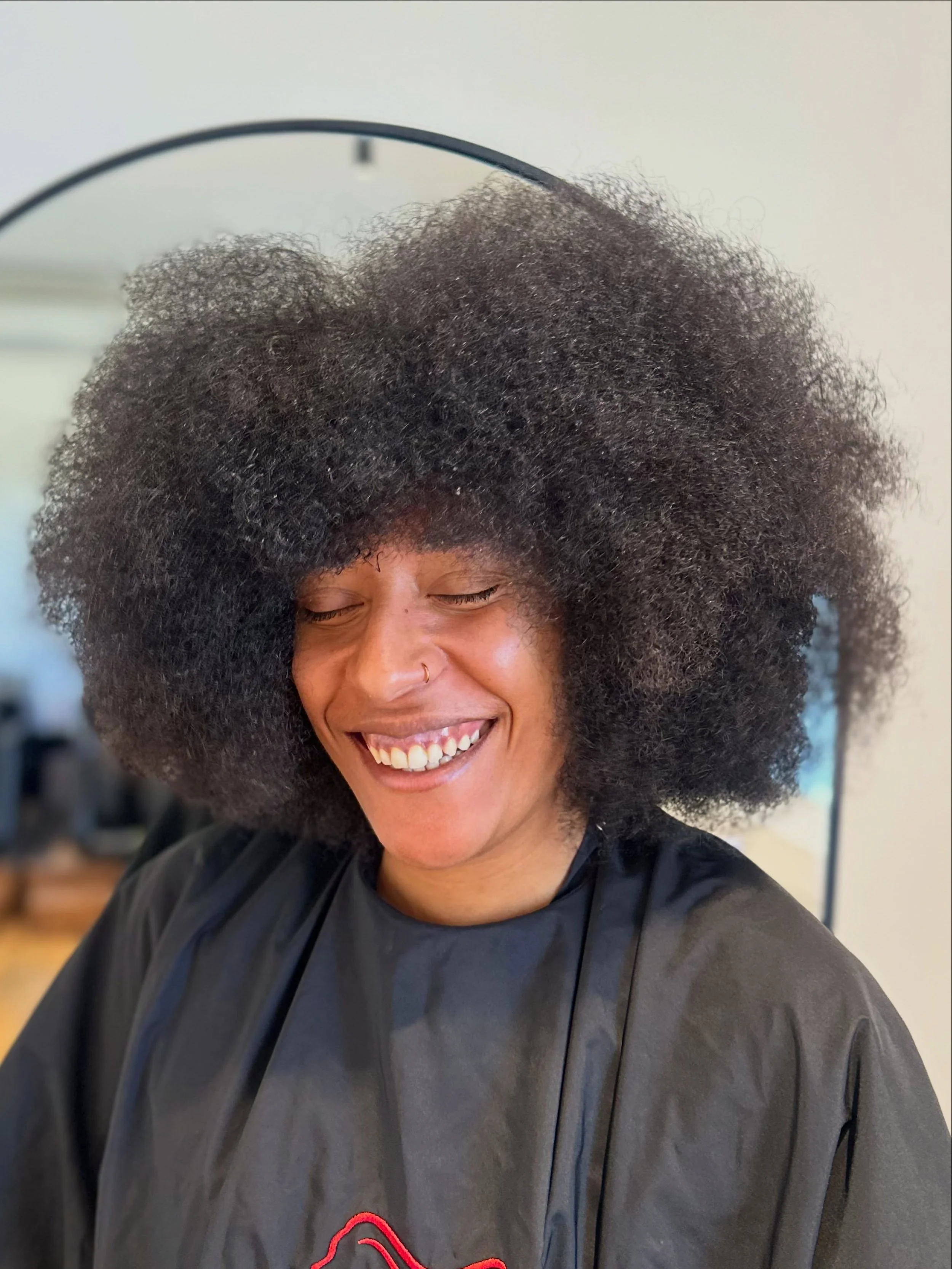 @milly.madness was an actual goddess sent from above! 

I get how hard it is to embrace natural texture - we&rsquo;ve been made to feel is unnatural, unkept or unruly (and we all know what people are REALLY saying when they tell us shit like that 👀)