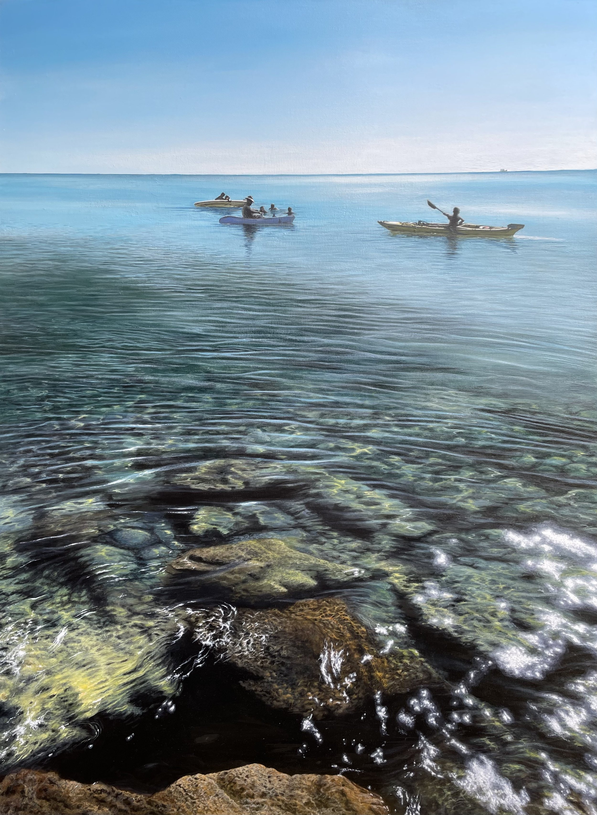 Beguiled
102x76cm
Acrylic on canvas