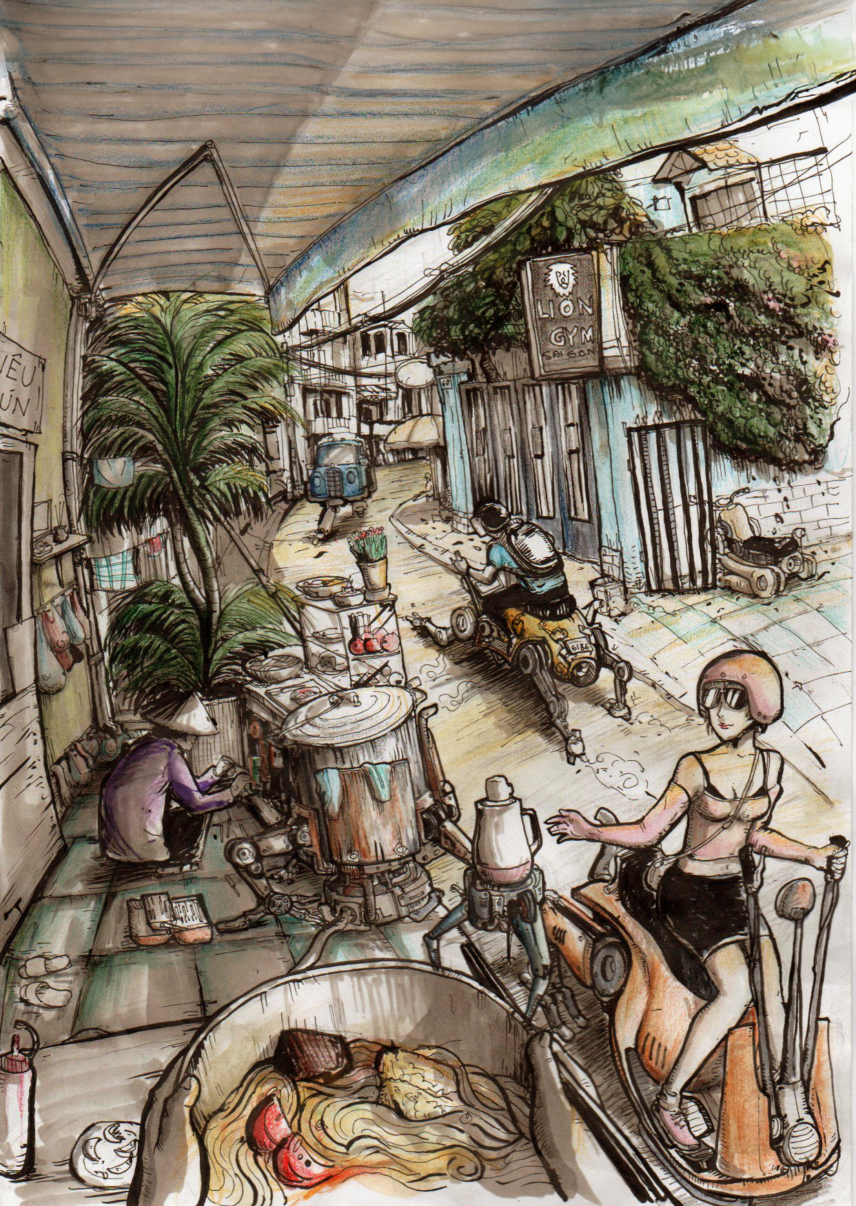 The best crab rice noodle soup in Saigon! - PRINT