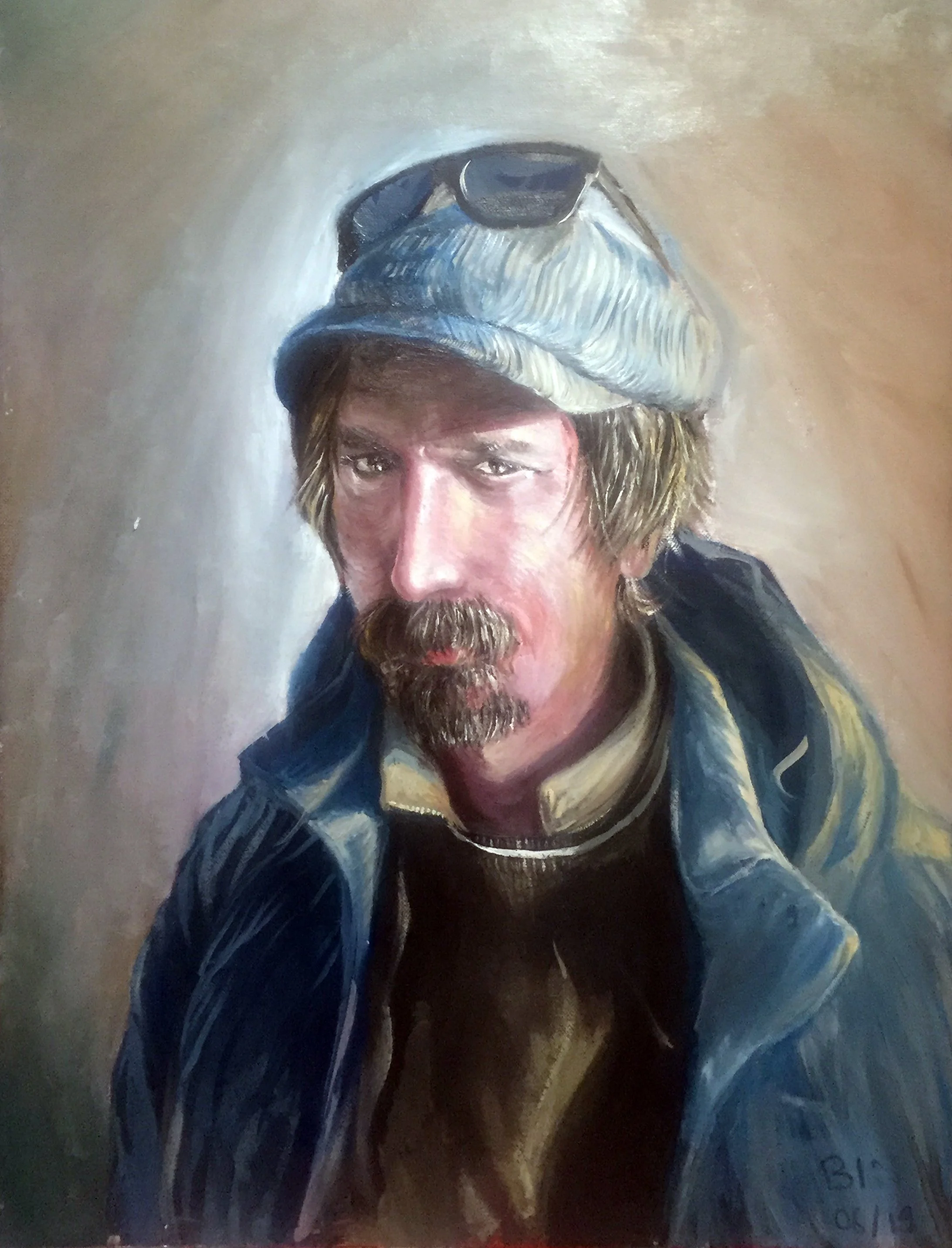 Gabbi-
Oil paints on canvas, 50x61cm, 2019