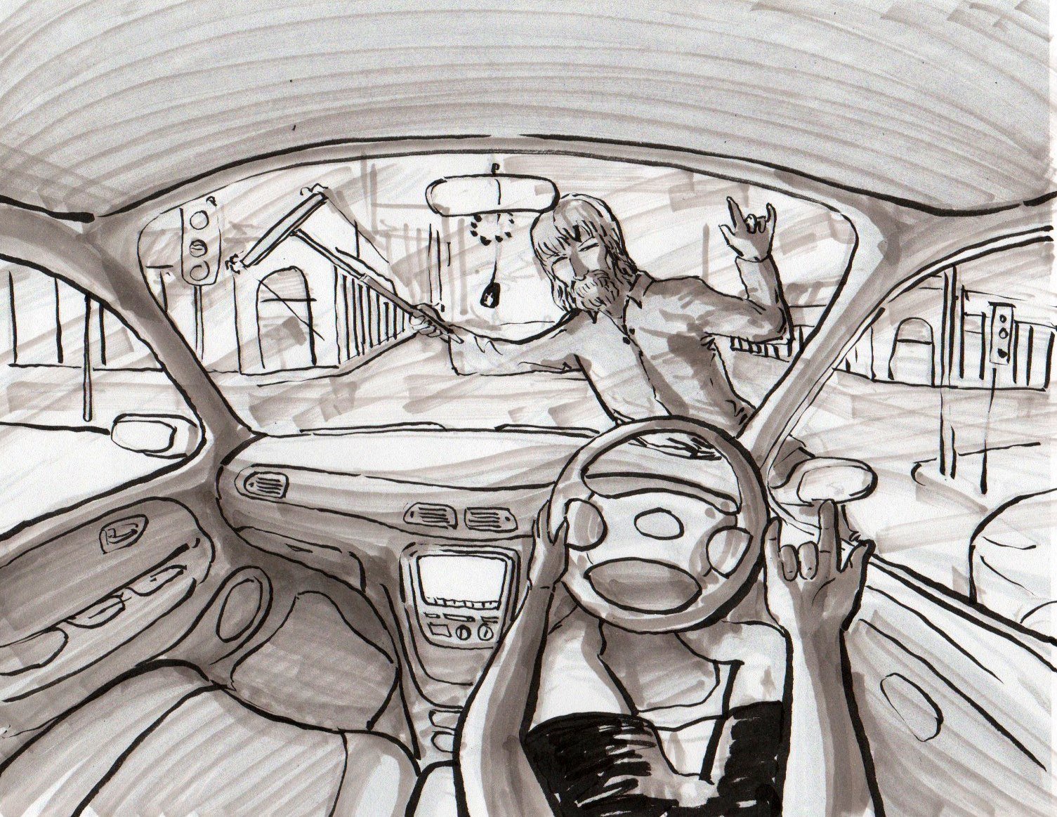 Tet the 3rd day, I'm in good spirits and can do any stupid things with joy, so please excuse me if I'm telling a boring story here.
Was treated a big KFC meal by Patrick then dropped him home. On the way back home, I stopped at Melbourne building int