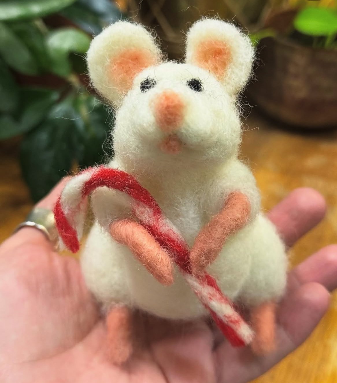 Needle Felted Posable Mouse for Beginners (11/8)