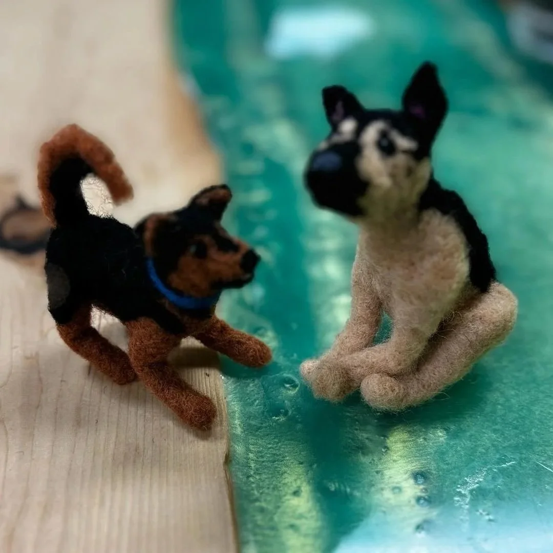 Needle Felted Dogs for Beginners