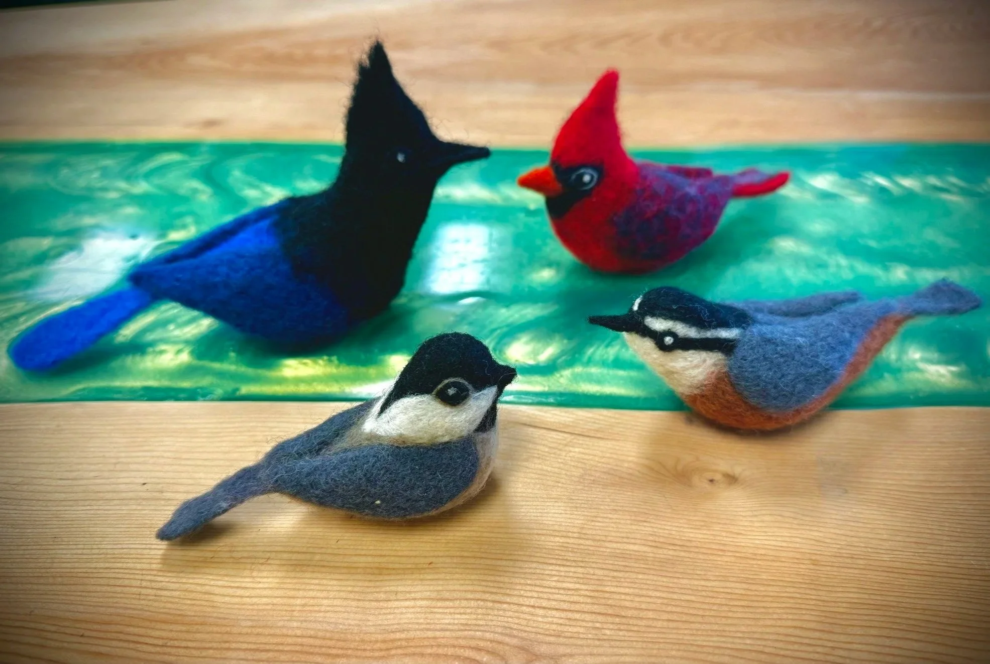 Needle Felted Birds for Beginners