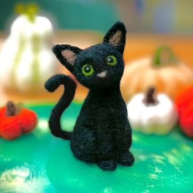 Needle Felted Cats for Beginners