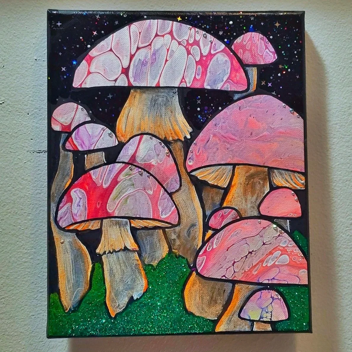 Paint Pour (part 2): Mushroom Patch with Jamie Janko