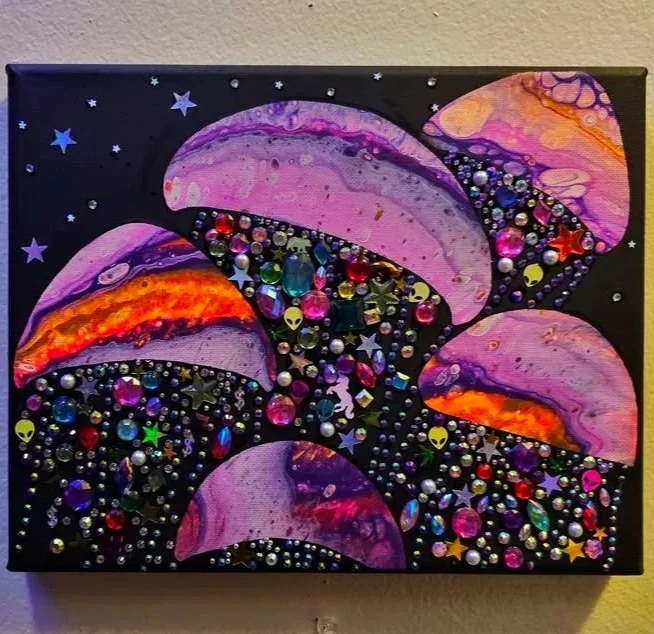 Paint Pour (part 2): Bejeweled Jellies with Jamie Janko