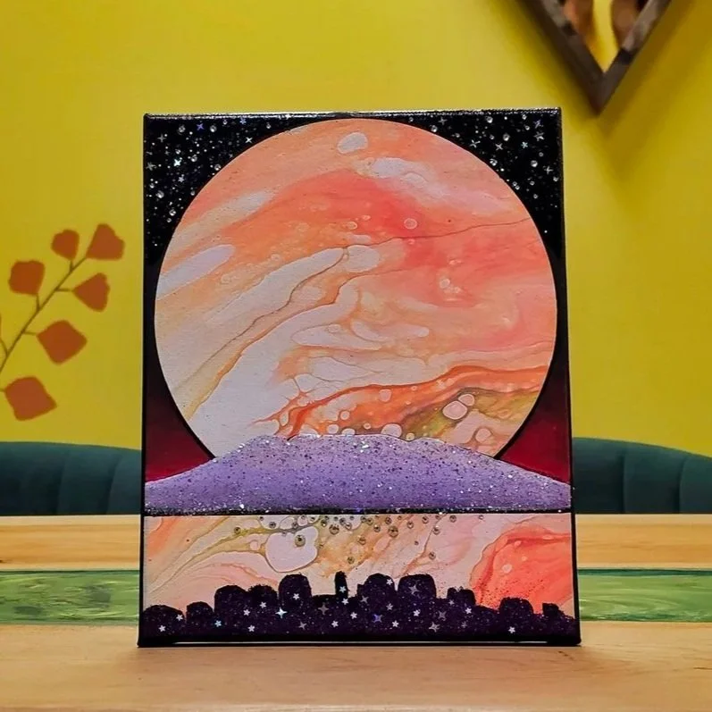 Paint Pour (part 2): Sparkling Susitna with Jamie Janko