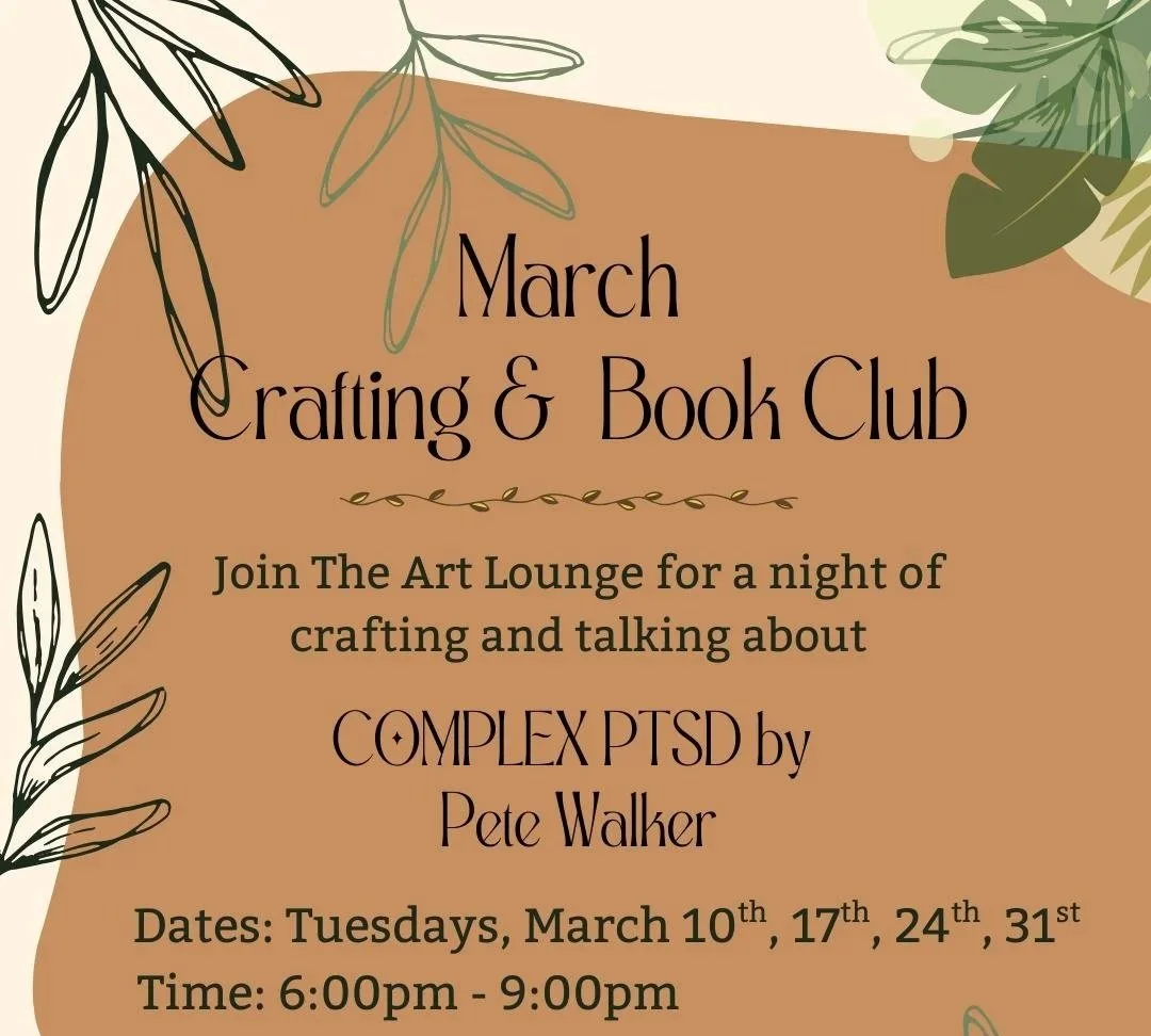 March Book Club &amp; Crafting Night