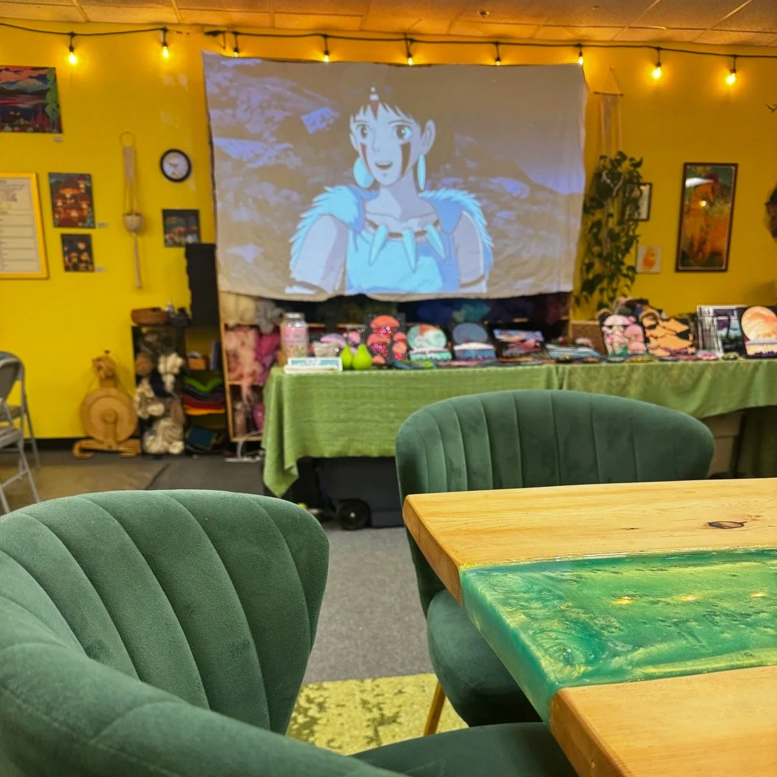 Community Craft &amp; Movie Night: Princess Mononoke