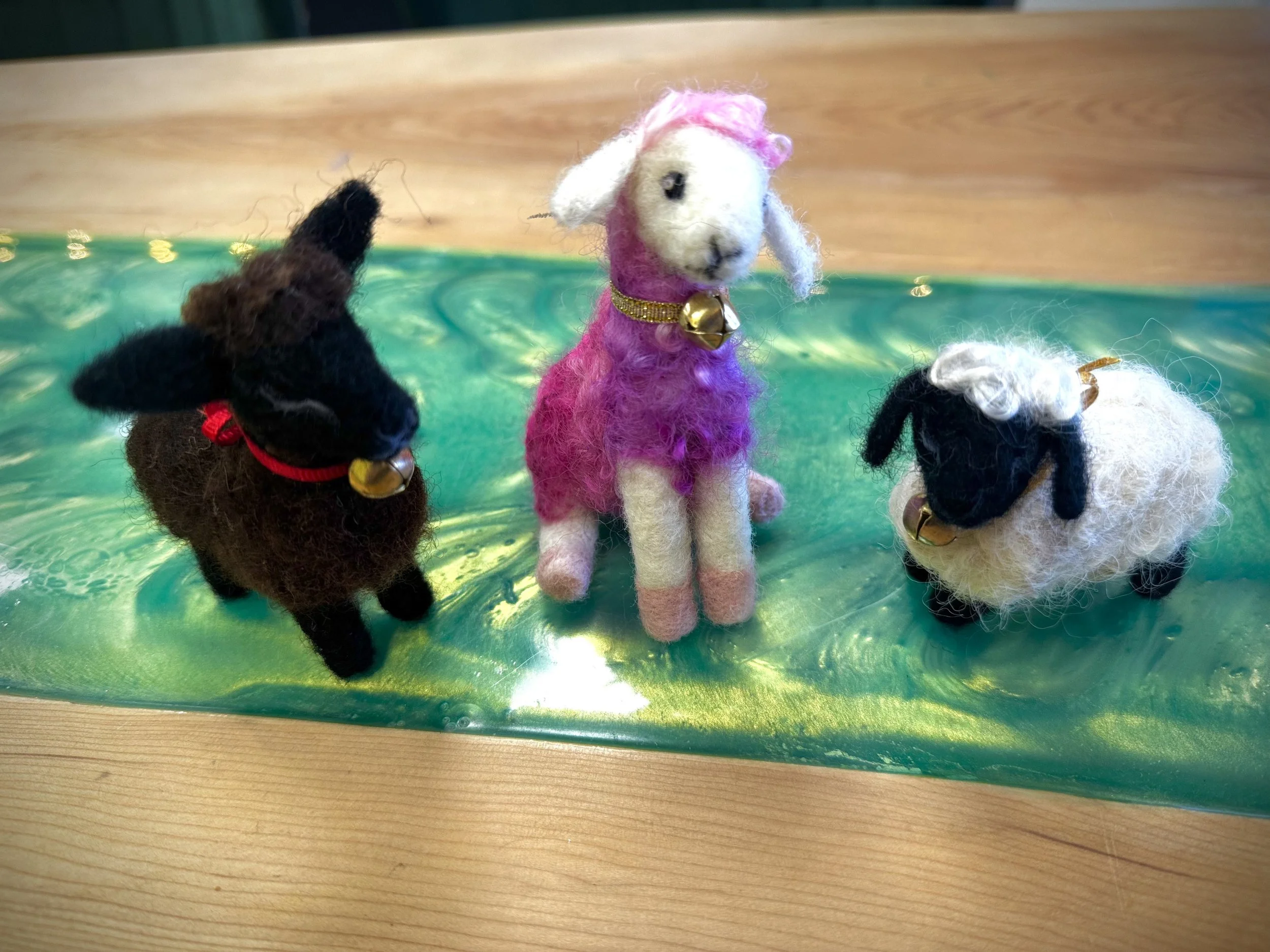 Needle Felted Sheep for Beginners