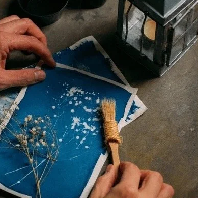 Beginners Cyanotype Class with Jupiter Midnight Art