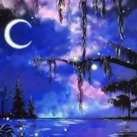 Paint &amp; Whimsy: Mystic Willow with Jupiter Midnight Art