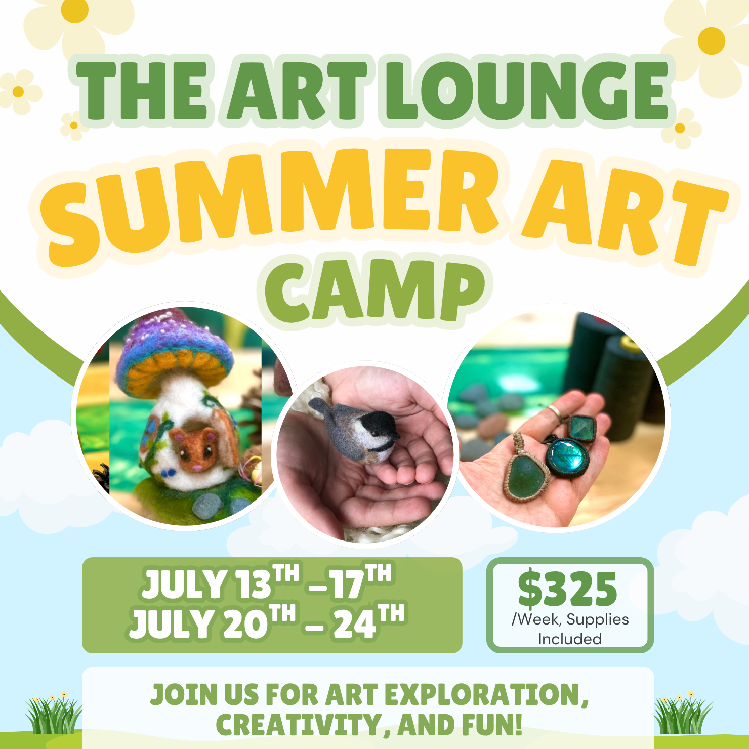 Kids Summer Art Camp: July (week 1)